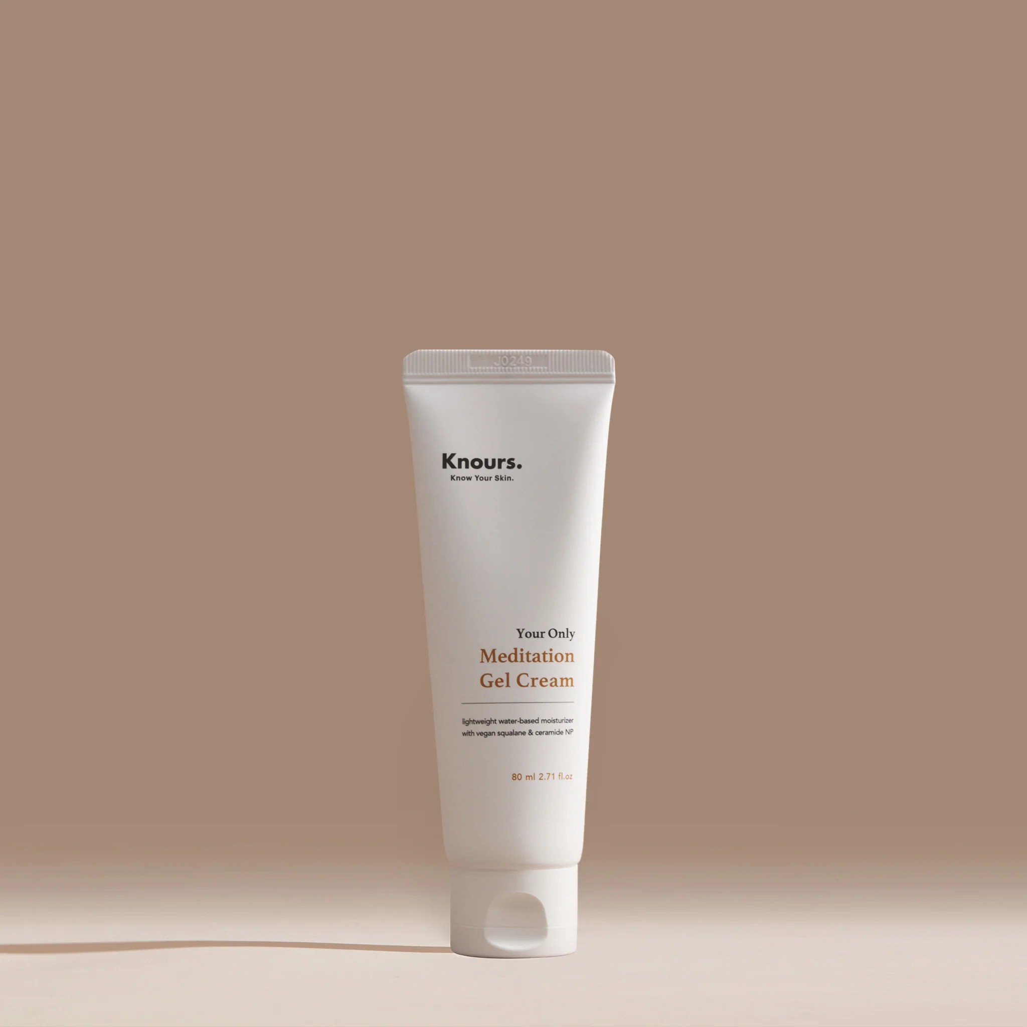Knours 놀스 메디테이션 젤크림 80ml 수분 진정 비건 젤타입 크림 - 메인 이미지