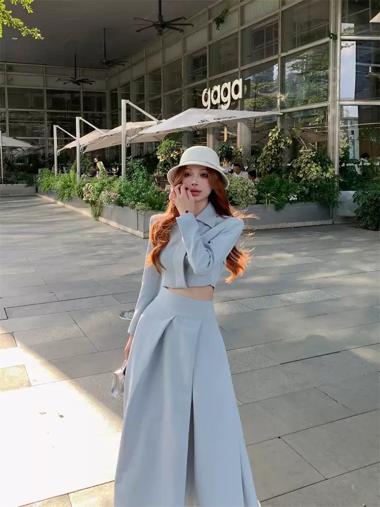 나의해리에게 4화 신혜선 정장 투피스 주은호 스커트 크롭 자켓 의상 옷 패션 - 상세 이미지 2