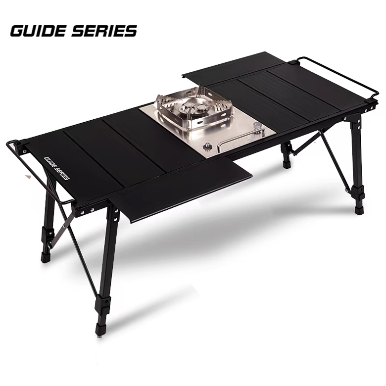 igt테이블 캠핑 경량 높이조절 하프유닛 바스켓 IGT 행어