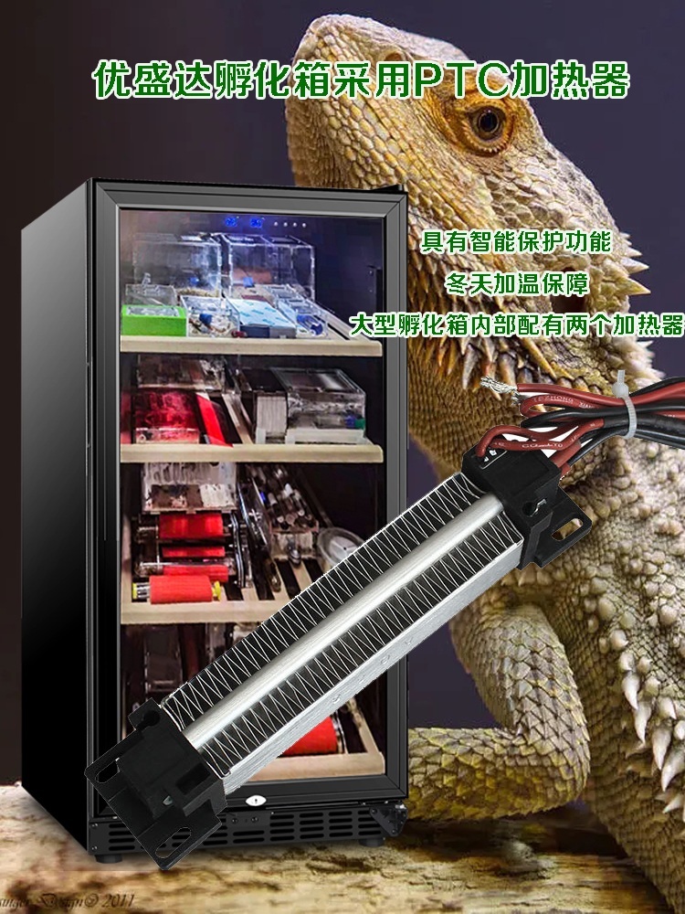 파충류 인큐베이터 배양기 온도조절 부화 알 사육 도마뱀 동물 인공부화기 - 상세 이미지 3