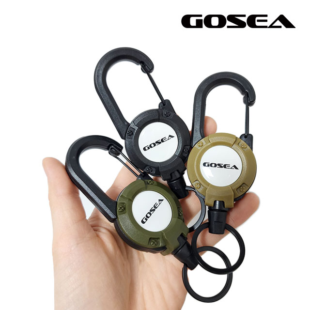 GOSEA 클라이밍 카라비너 와이어 핀온릴 GSF-T02 고탄성 키 체인 줄 - 상세 이미지 2