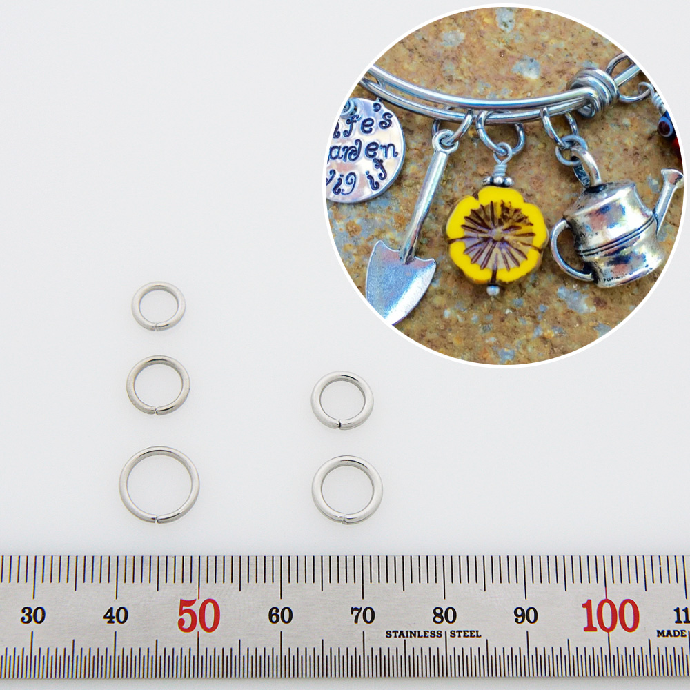 OR11 국산 스텐오링 1.2 x 7mm 20개 외 액세서리 가방 오링 부자재 가죽 공예 리버스몰 - 상세 이미지 2
