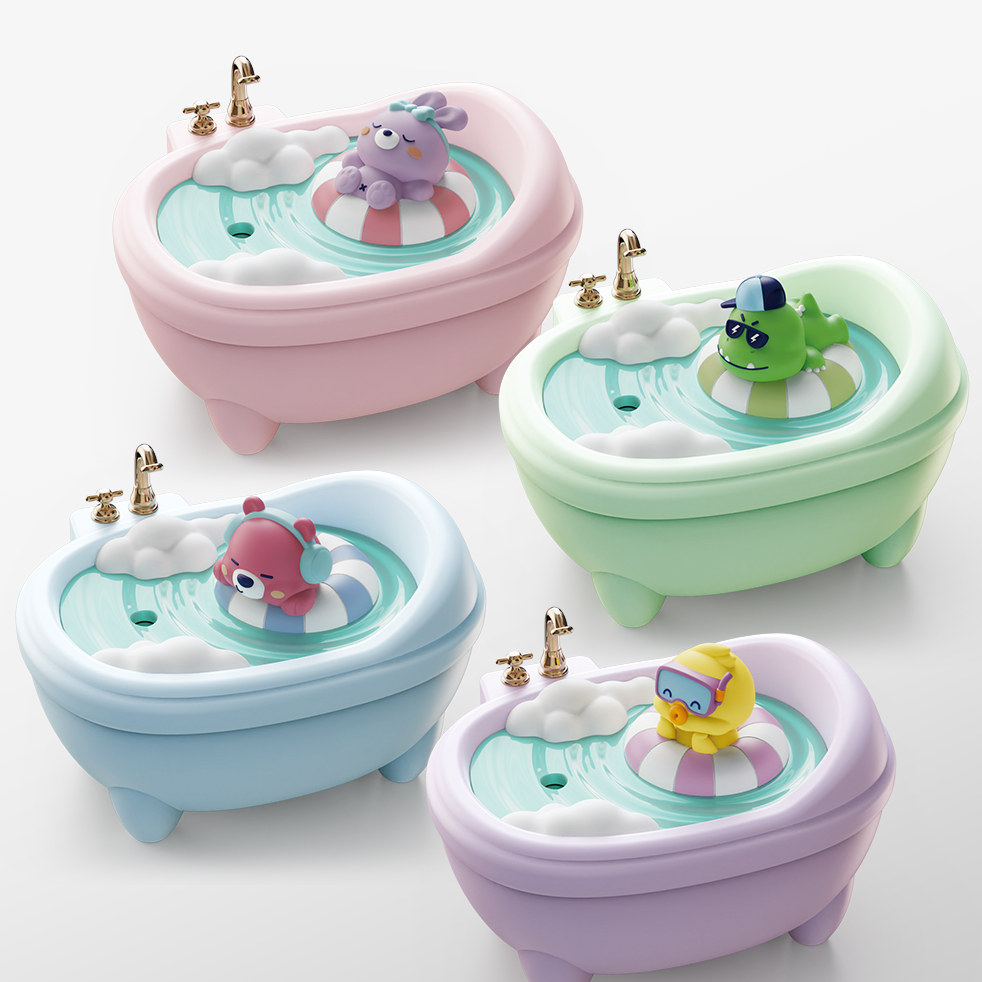 애니버디즈 귀여운 아이방 미니가습기 캐릭터