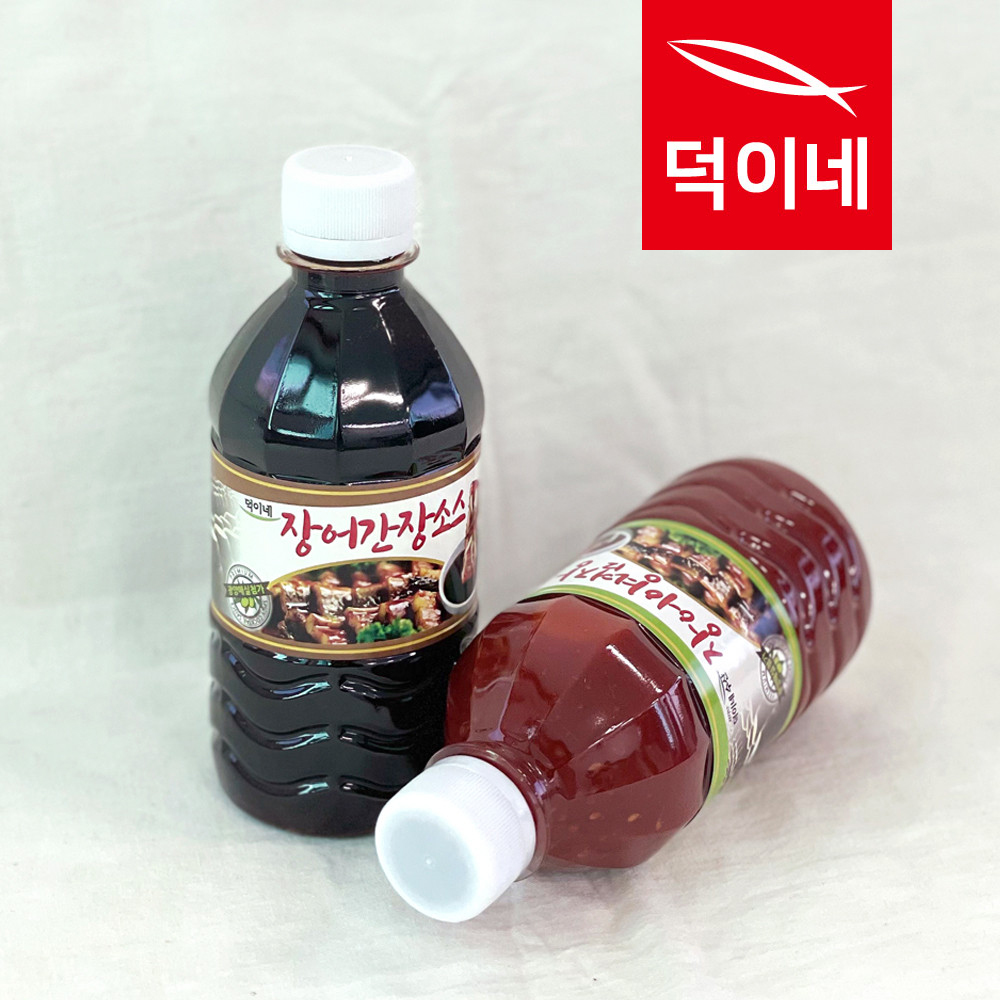 통영할매 직접만든 특제 장어구이 양념 장어양념장 장어간장소스 450G - 상품 이미지