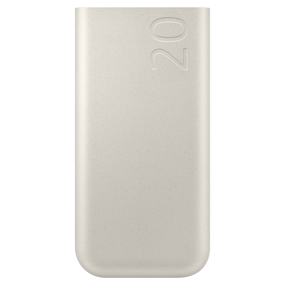 삼성 기내반입 대용량 보조배터리 c타입 초고속 보조배터리 20000mAh, 베이지 이미지 2
