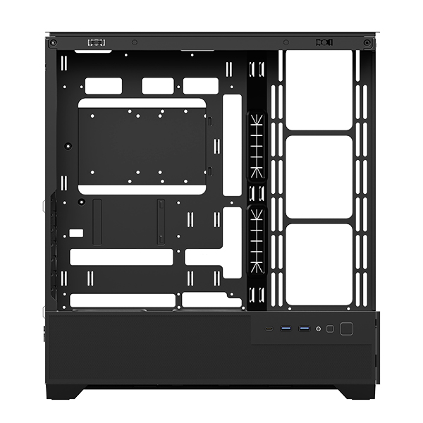 마이크로닉스 WIZMAX ML-360 WIDE View BTF 미들타워 PC 케이스 블랙 - 상세 이미지 4