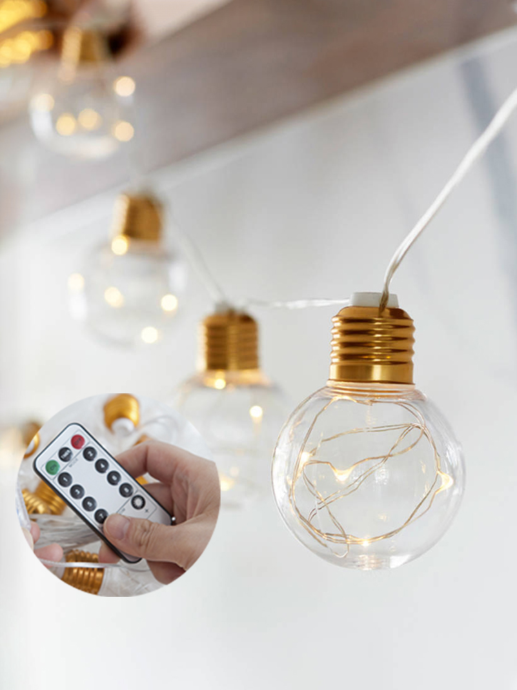 감성 캠핑알전구 7M USB 건전지호환 줄전구 캠핑전구 LED 스트링라이트