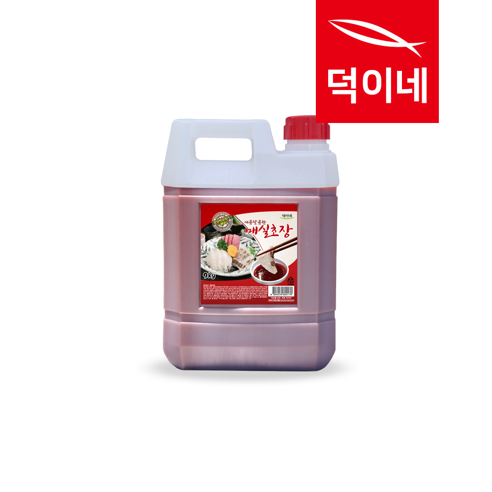 덕이네가 직접만든 대용량 초고추장 매실초장 수제소스 회초장 9K 18K
