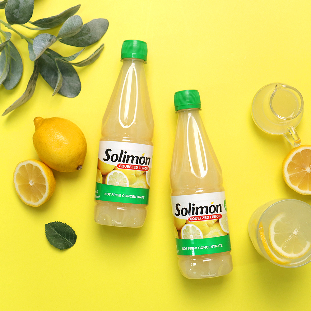 솔리몬 스퀴즈드 레몬원액 레몬즙 500ml - 상품 이미지