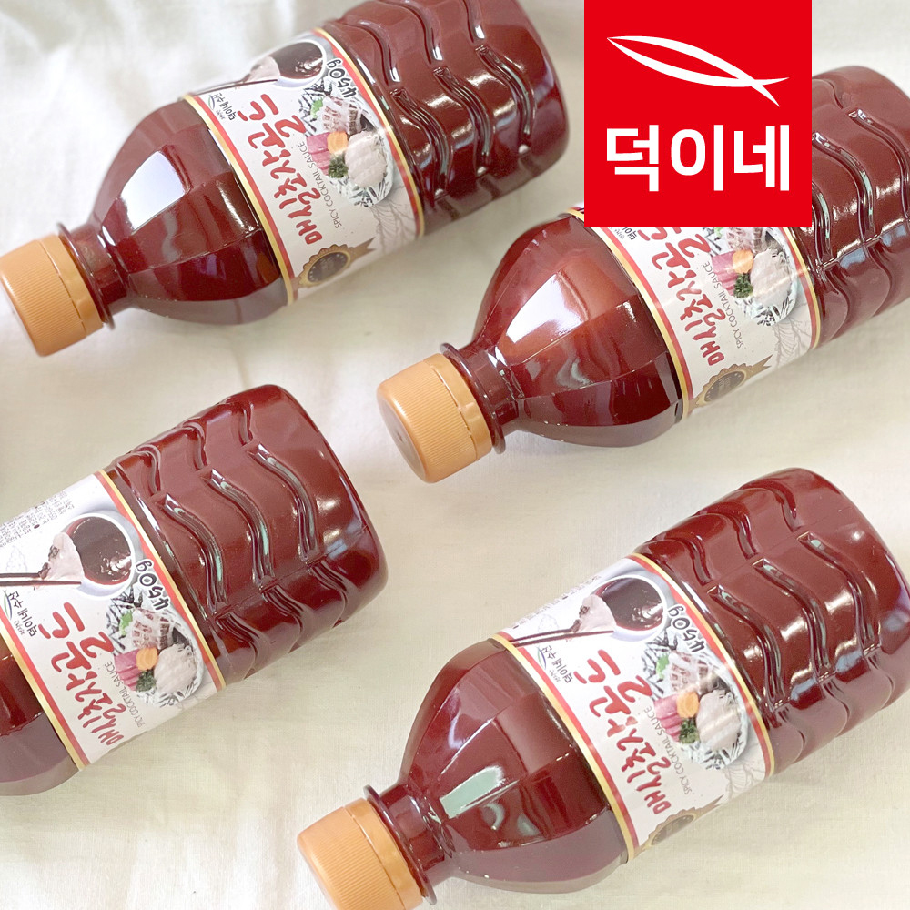 통영할매 새콤 달콤 수제 초고추장 양념 소스 회초장 명품 매실 초장 골드 450G - 상세 이미지 2