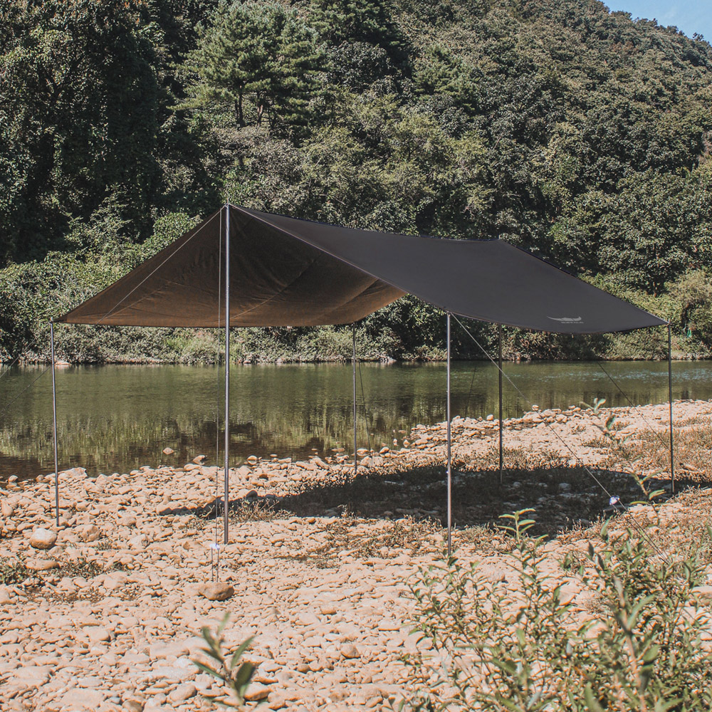 버팔로 와이드 사각타프 블랙코팅 그늘막 햇빛 가림막 특대형 디클레이 타프