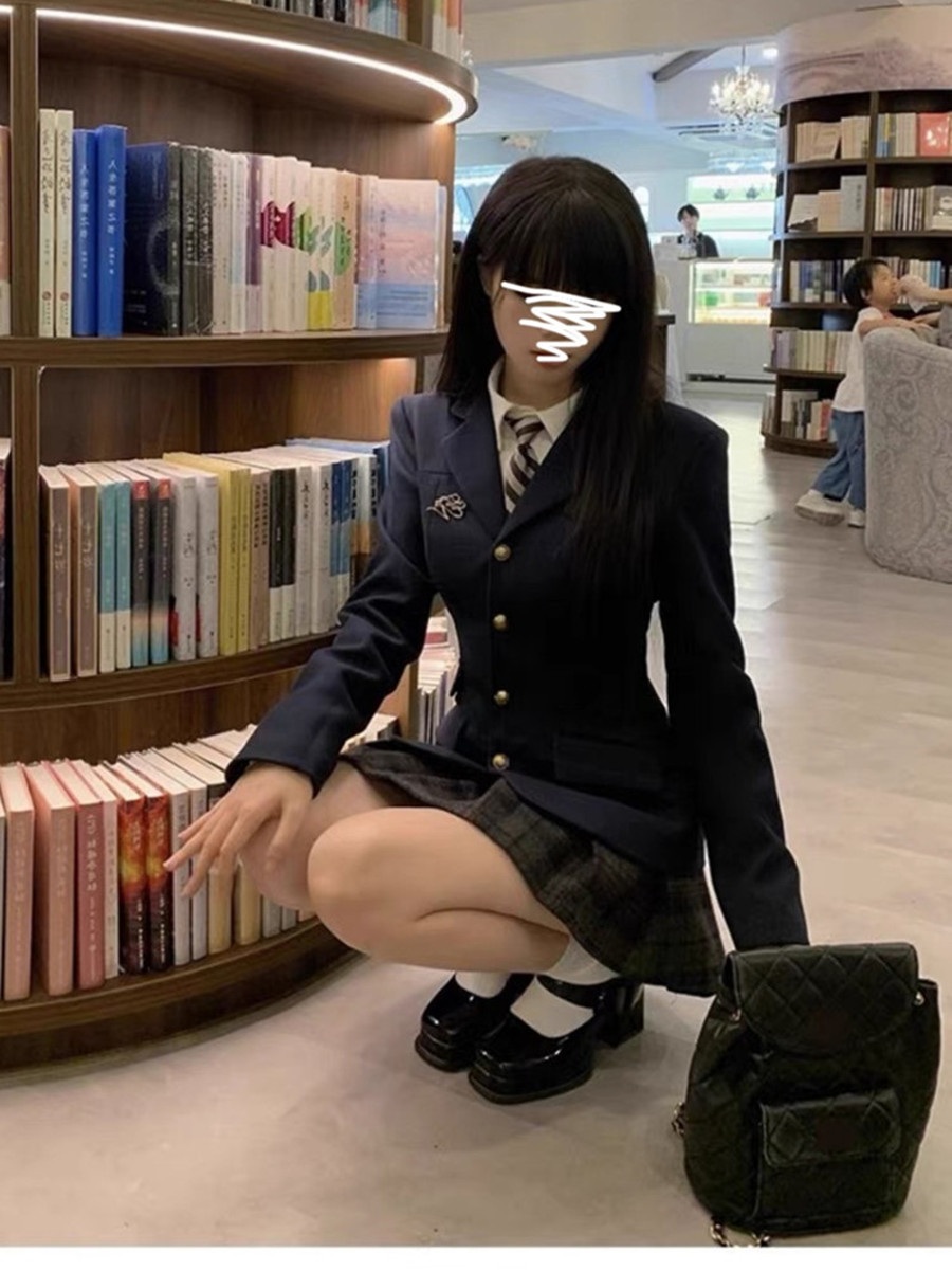 영국교복세트 자켓 프레피룩 예고 졸사 재킷 의상 옛날 스쿨룩 - 상세 이미지 2