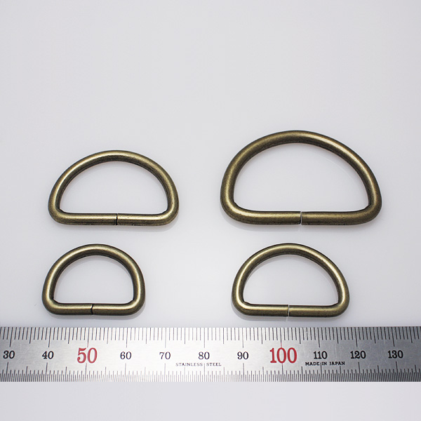 DR04 국산 디링 앤틱 15mm 4개 외 가방 고리 부자재 가죽 공예 리버스몰 - 상품 이미지