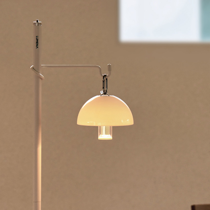 루메나 M3 돔 쉐이드 캠핑 조명 랜턴 커버 용품 갓 감성