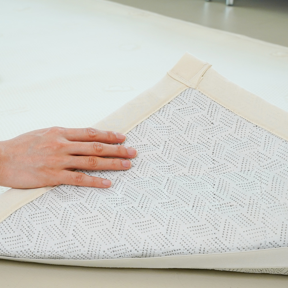 이노크아든 오가닉 순면 EMF 카본 탄소매트 전기장판 전기요 퀸(분리난방)