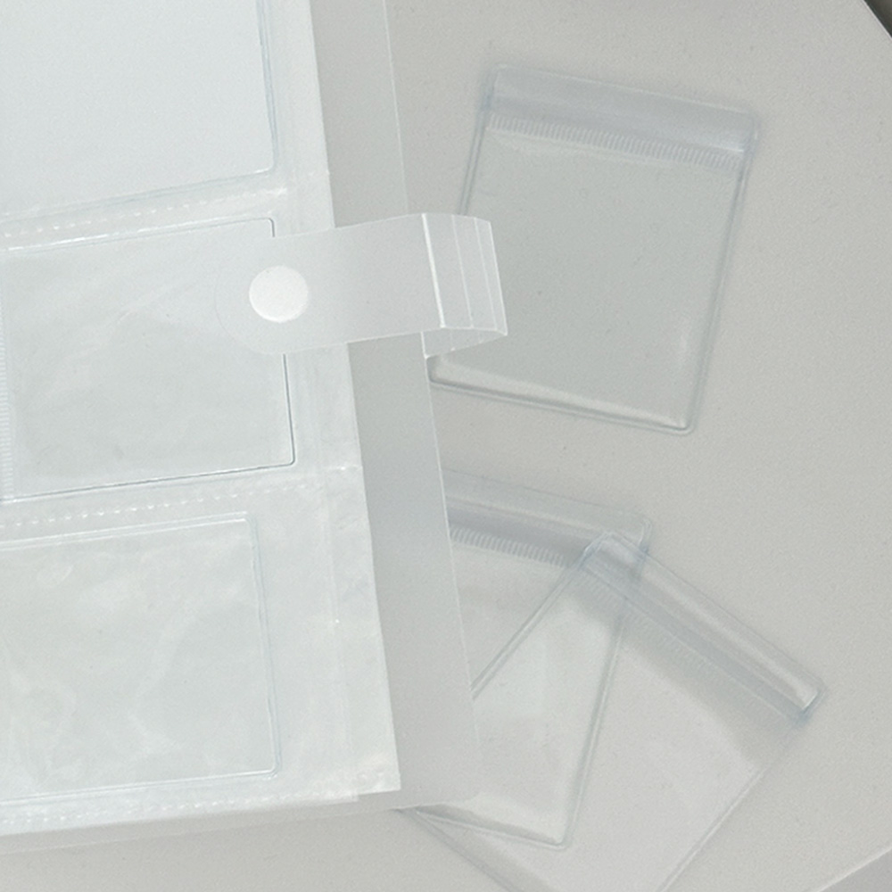 악세사리 변색방지 미니pvc지퍼백 귀걸이보관 목걸이보관 PVC 지퍼 파우치 - 상세 이미지 4