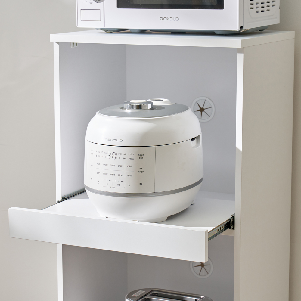 보네드 어센트 레인지 다이 미니 선반 수납 전자 렌지장 광파오븐 틈새 밥솥장 렌지대 500