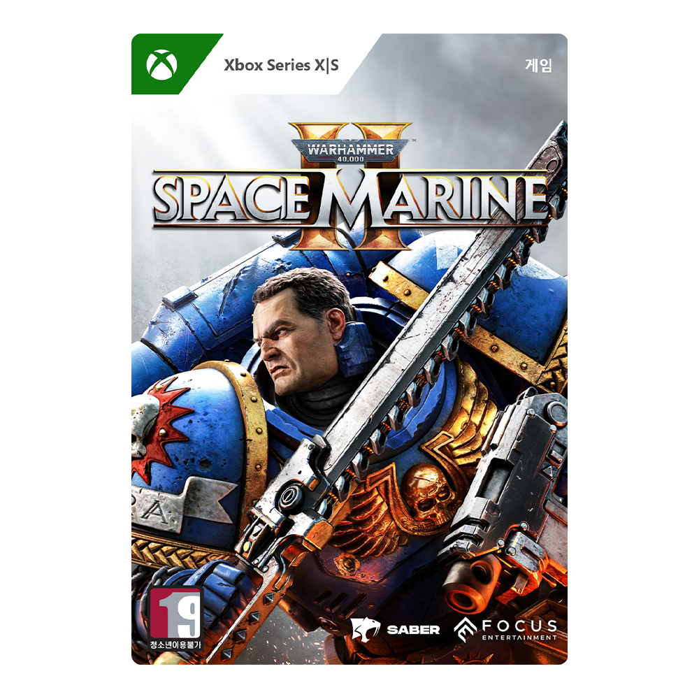 [24시간 발송] Xbox Series XlS 워해머 40000 스페이스마린2 Xbox Digital Code