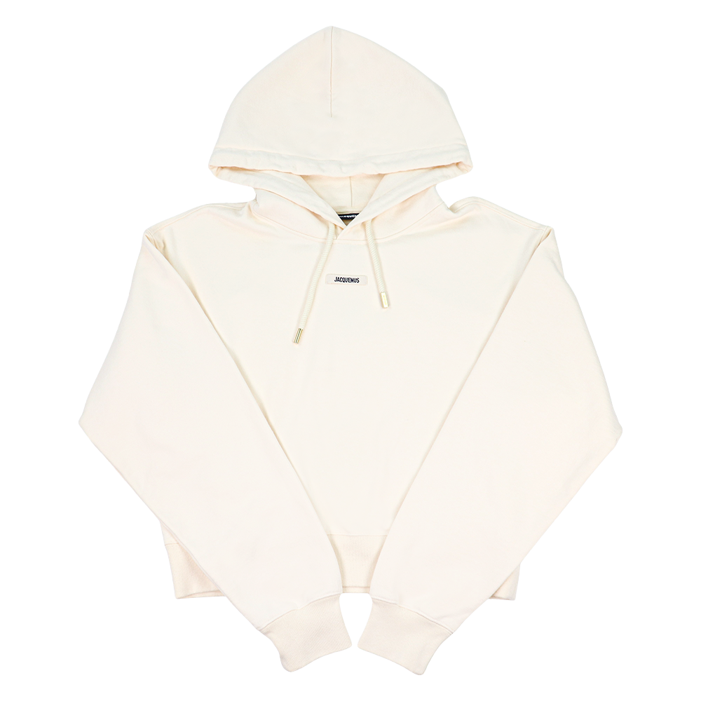 자크뮈스 여성 르 그로스 그레인 크롭 후드티 241JS162 2341 130 - 상품 이미지