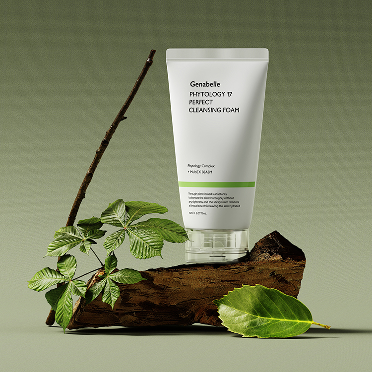 제나벨 피토올로지 17 퍼펙트 3초 진정 촉촉 각질케어 클렌징 폼 150ml (+스쿠알란 세럼 리필 파우치 30ml) - 상품 이미지