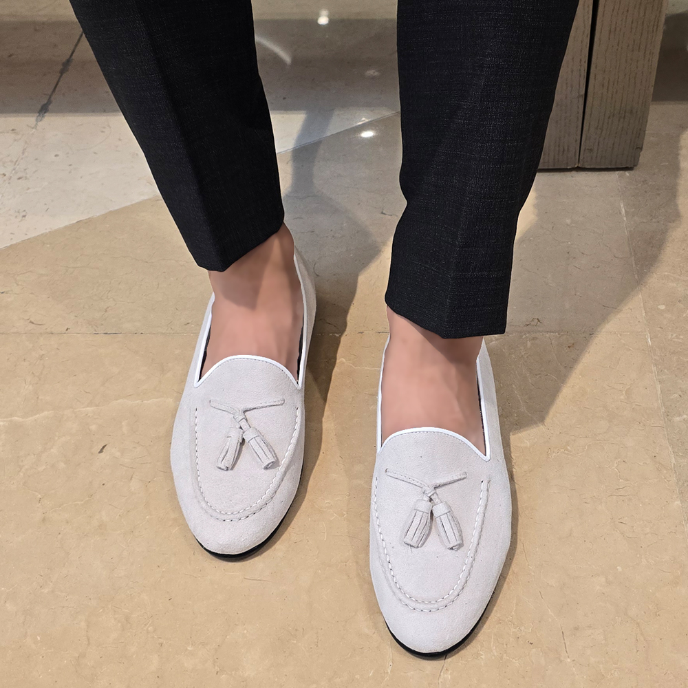 그란데 태슬로퍼 수제화 스웨이드구두 240 290mm