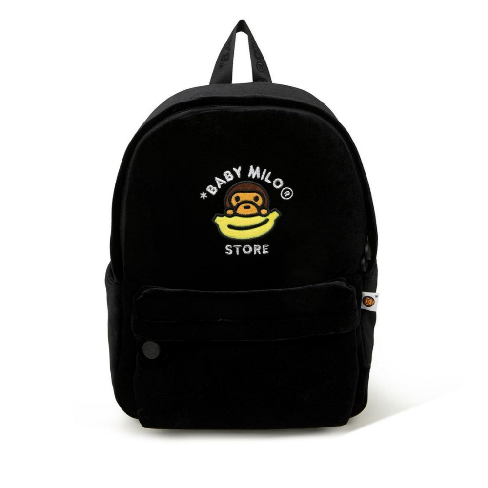 베이프 백팩 BABY MILO VELVET MEDIUM BACKPACK AK70-189-005 - 메인 이미지