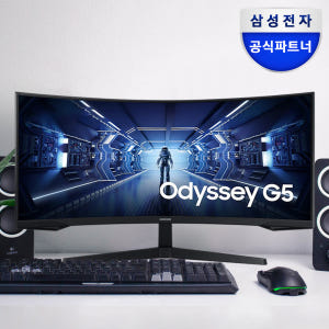 삼성전자 오디세이 G5 C34G55T 86.4cm 게이밍모니터 WQHD ... 개봉기 | 실사용 후기 - 상품 이미지 1