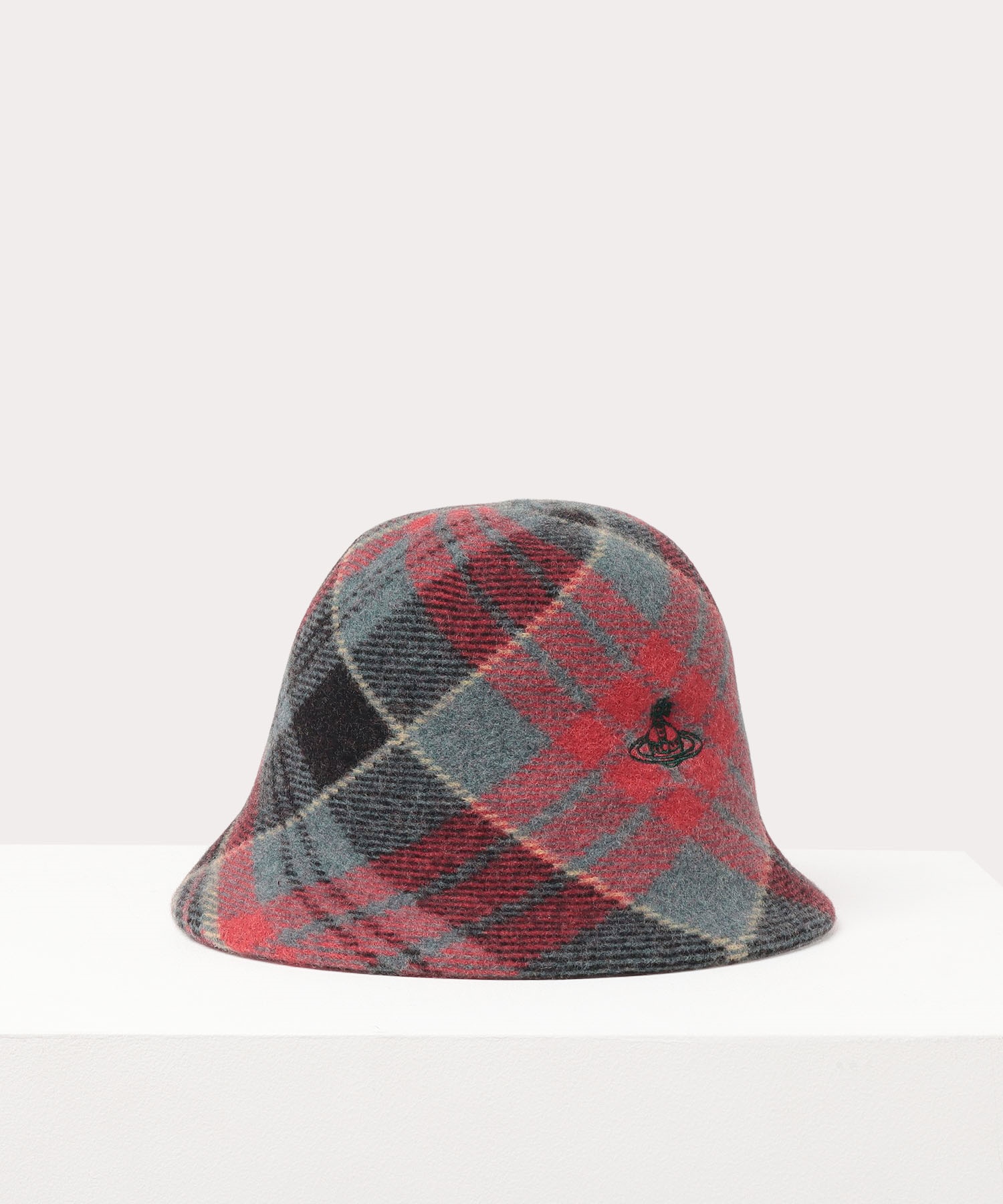 비비안웨스트우드 버킷햇 TARTAN 바스크 모자 506359381 - 상세 이미지 4