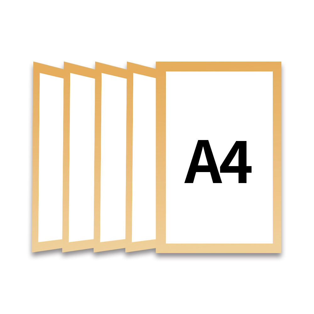 A4 자석 액자 프레임 상장 무타공 틀