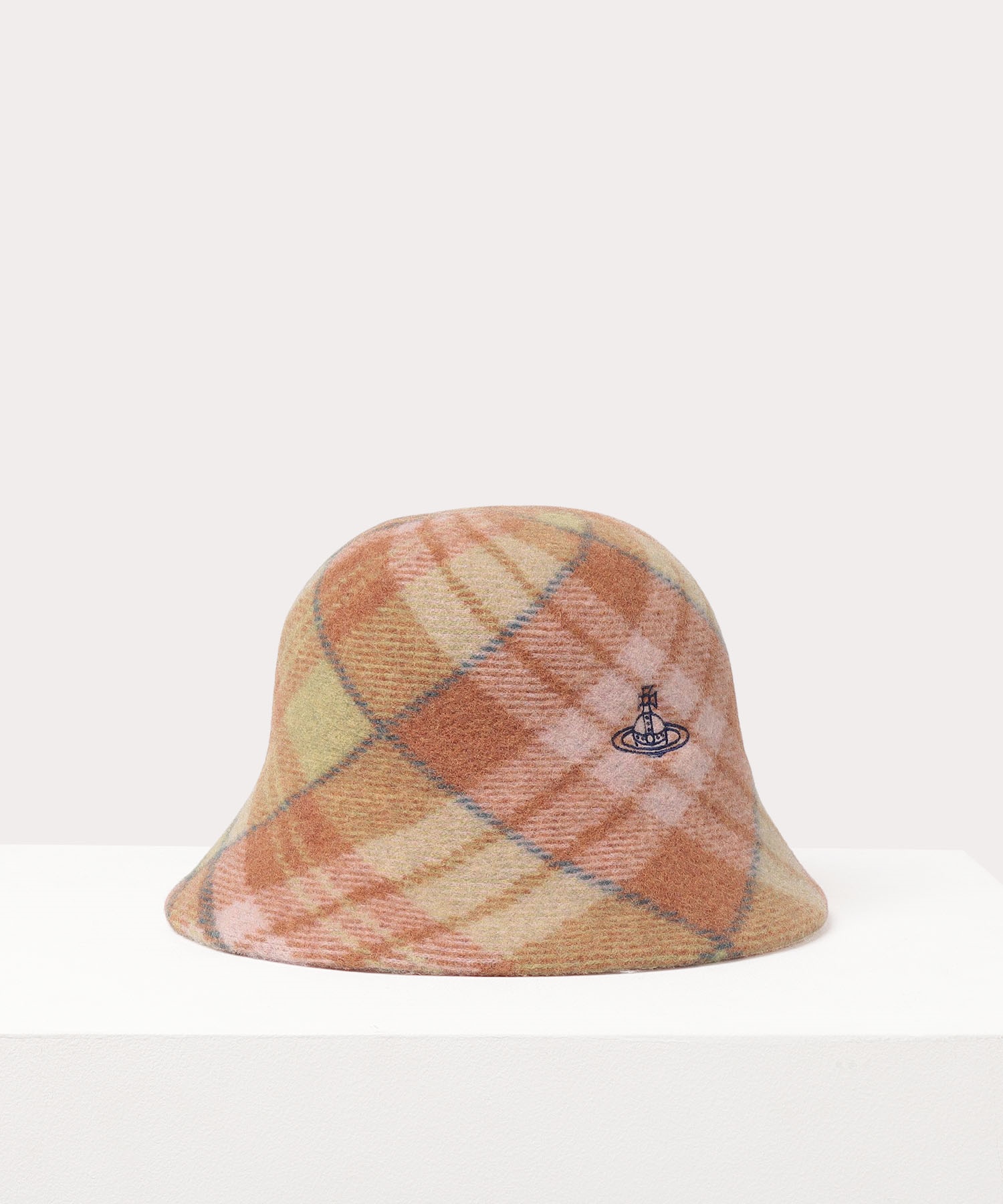 비비안웨스트우드 버킷햇 TARTAN 바스크 모자 506359381 - 상세 이미지 3