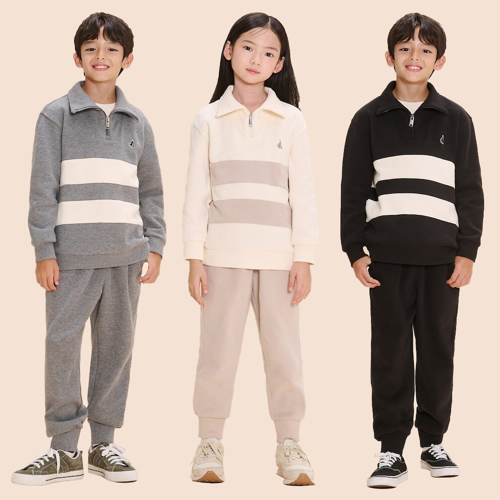 [BEANPOLE KIDS] 24FW 사카리바 스웨트 세트 (3종 택1) : 빈폴키즈