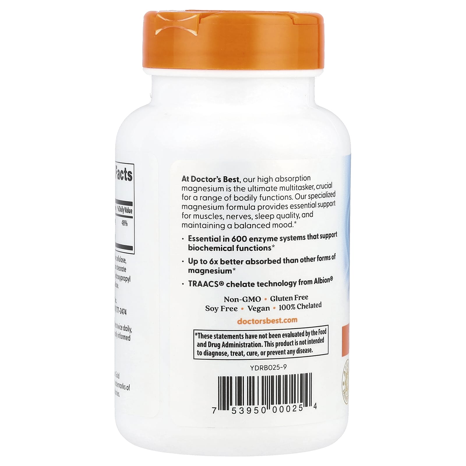 닥터스베스트 마그네슘 라이시네이트 글라이시네이트 킬레이트 200mg 120정, 2개 - 상세 이미지 3