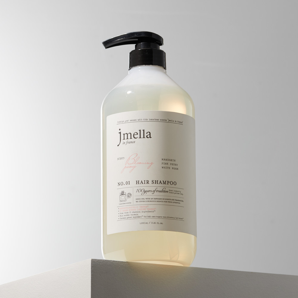 제이멜라 인 프랑스 블루밍 피오니 플로럴향 헤어 샴푸 1000ml 2개 - 상세 이미지 3