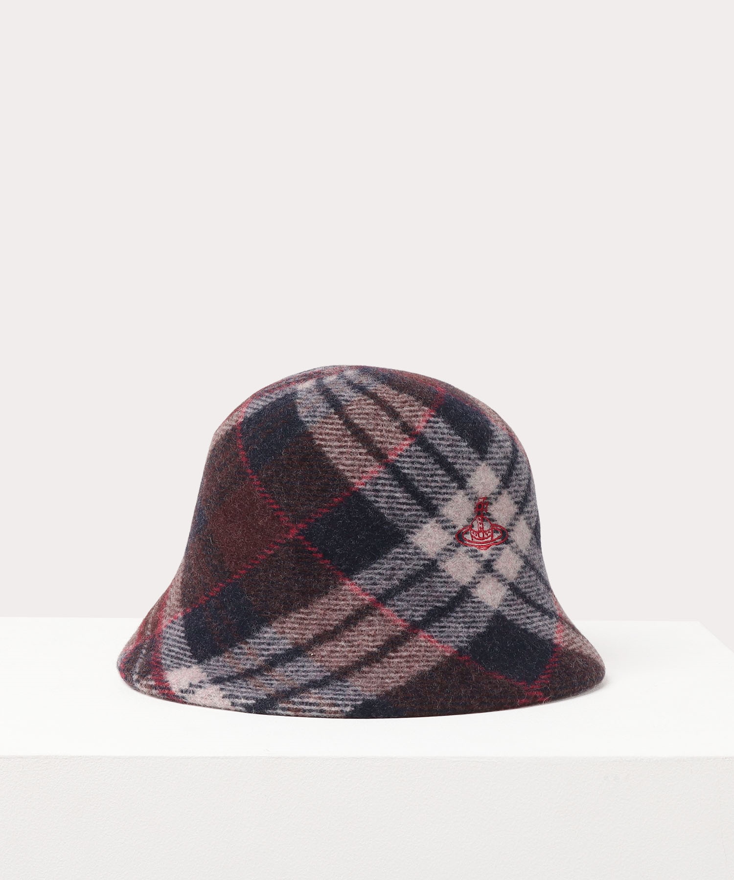 비비안웨스트우드 버킷햇 TARTAN 바스크 모자 506359381 - 상세 이미지 2