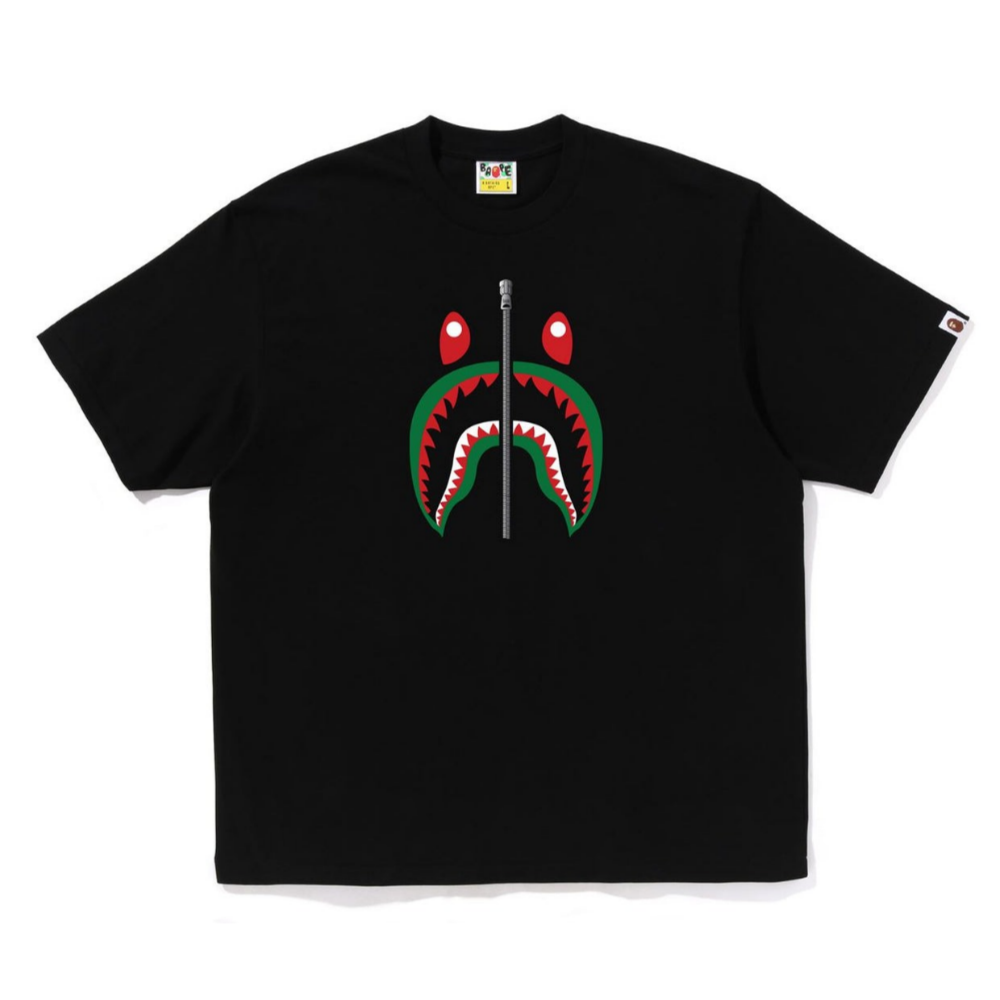 베이프 반팔티 SHARK TEE ITALY 1K70-110-304 - 상품 이미지