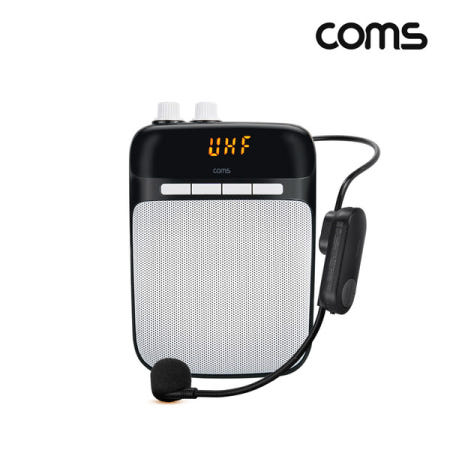 라이트컴 COMS SY533 휴대용 UHF 무선마이크 블루투스 앰프 스피커