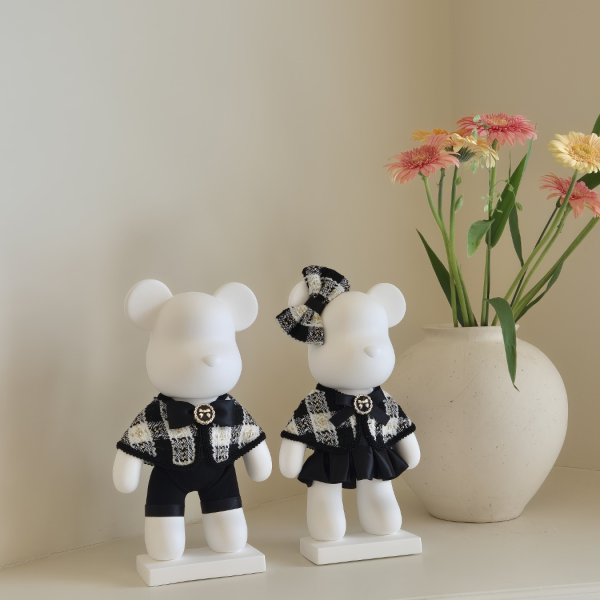 빅베어브릭 석고방향제 커플세트 대형 곰돌이방향제 일랑일랑
