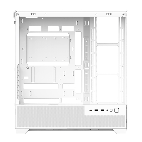 마이크로닉스 WIZMAX ML-360 WIDE View BTF 미들타워 PC 케이스 화이트 - 상세 이미지 4