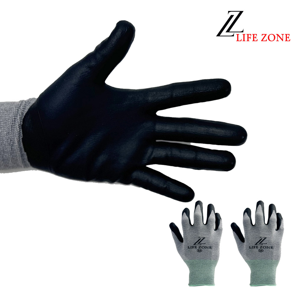 [도착보장] NBR 코팅장갑 반코팅장갑 택배 포장 작업용 면 목장갑 10켤레