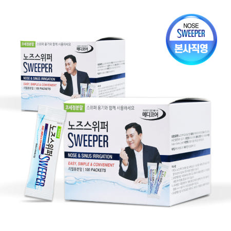 노즈스위퍼 코세정분말 200포 / 이상민 코세척 생리식염수 코청소