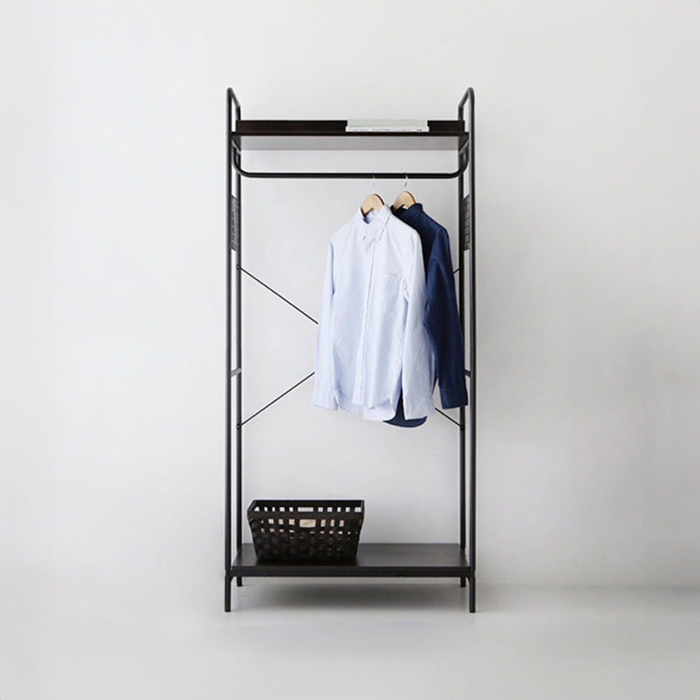 SOPHIE 2단 선반행거 블랙