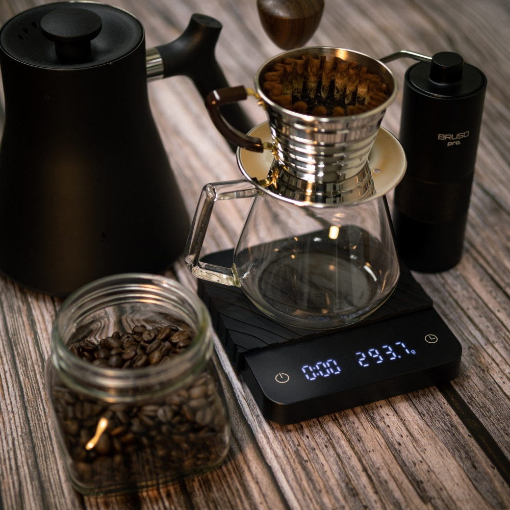 브루소 커피 저울 핸드드립 계량 카페 베이킹 바리스타 이유식 디지털 주방 가정용 상세 이미지 3