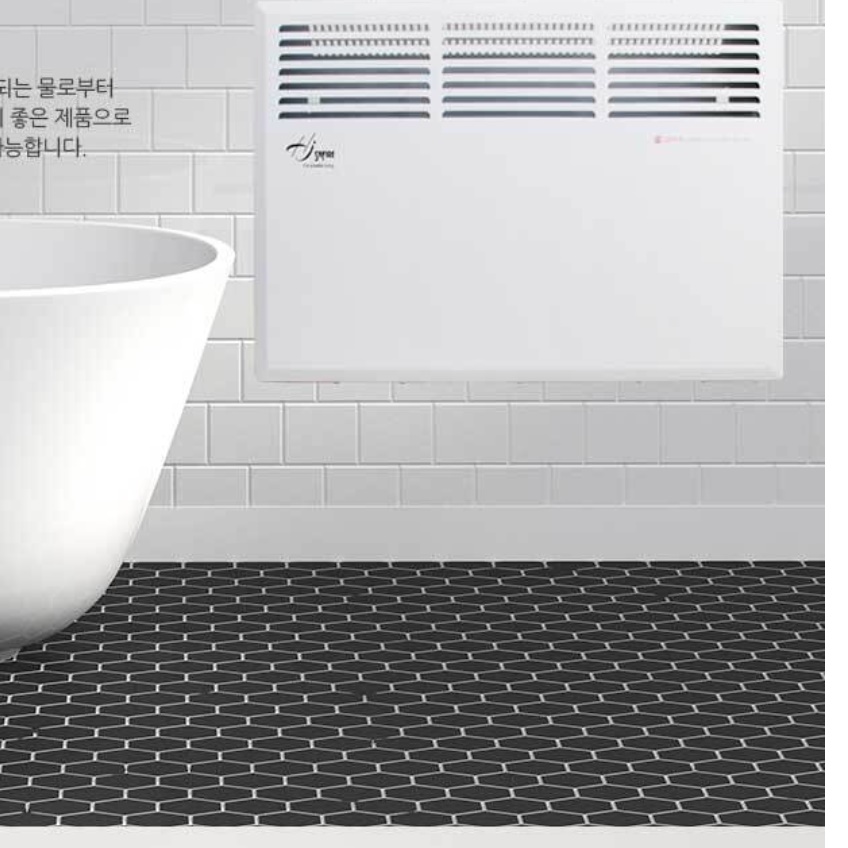 전기 컨벡터 화장실 동파 방지 히터 대류식 난방기 전기 방열기 - 상세 이미지 3