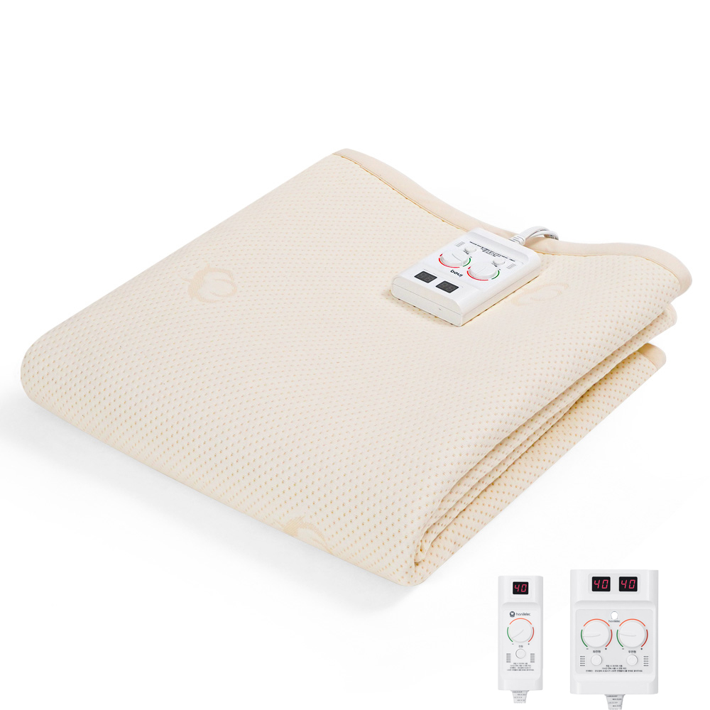 탄소매트 오가닉 면 전기요 EMF 전자파 안심 세탁 슈퍼싱글