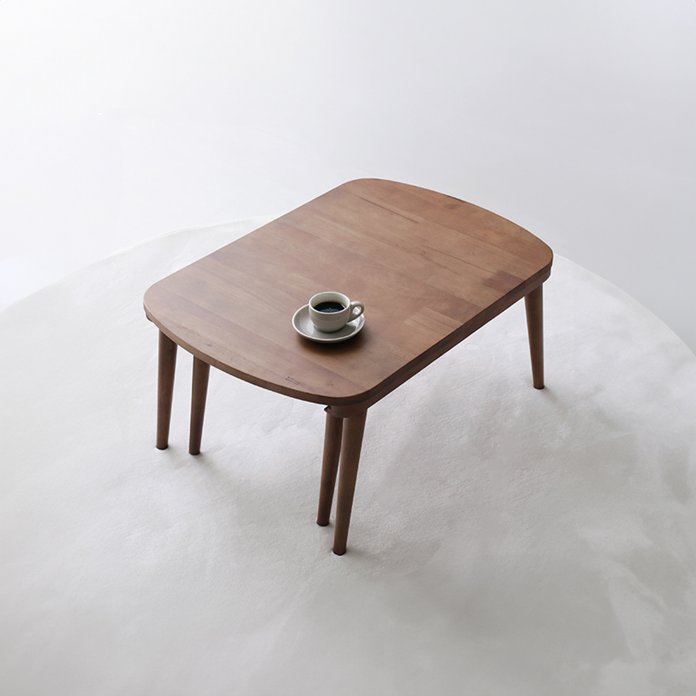 PONDU 확장형 테이블 고무나무 브라운 5673.0032