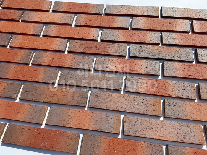 점토타일 그라데이션 240x60x12T 01번 컬러 / 하다건재