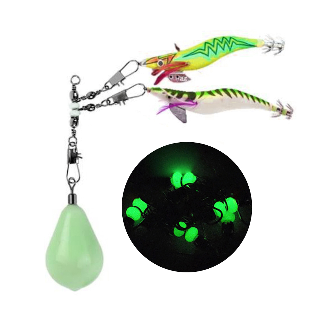 스냅도래 문어 쭈꾸미 갑오징어 도래 T형 야광 삼각도래 2단 5호 도레