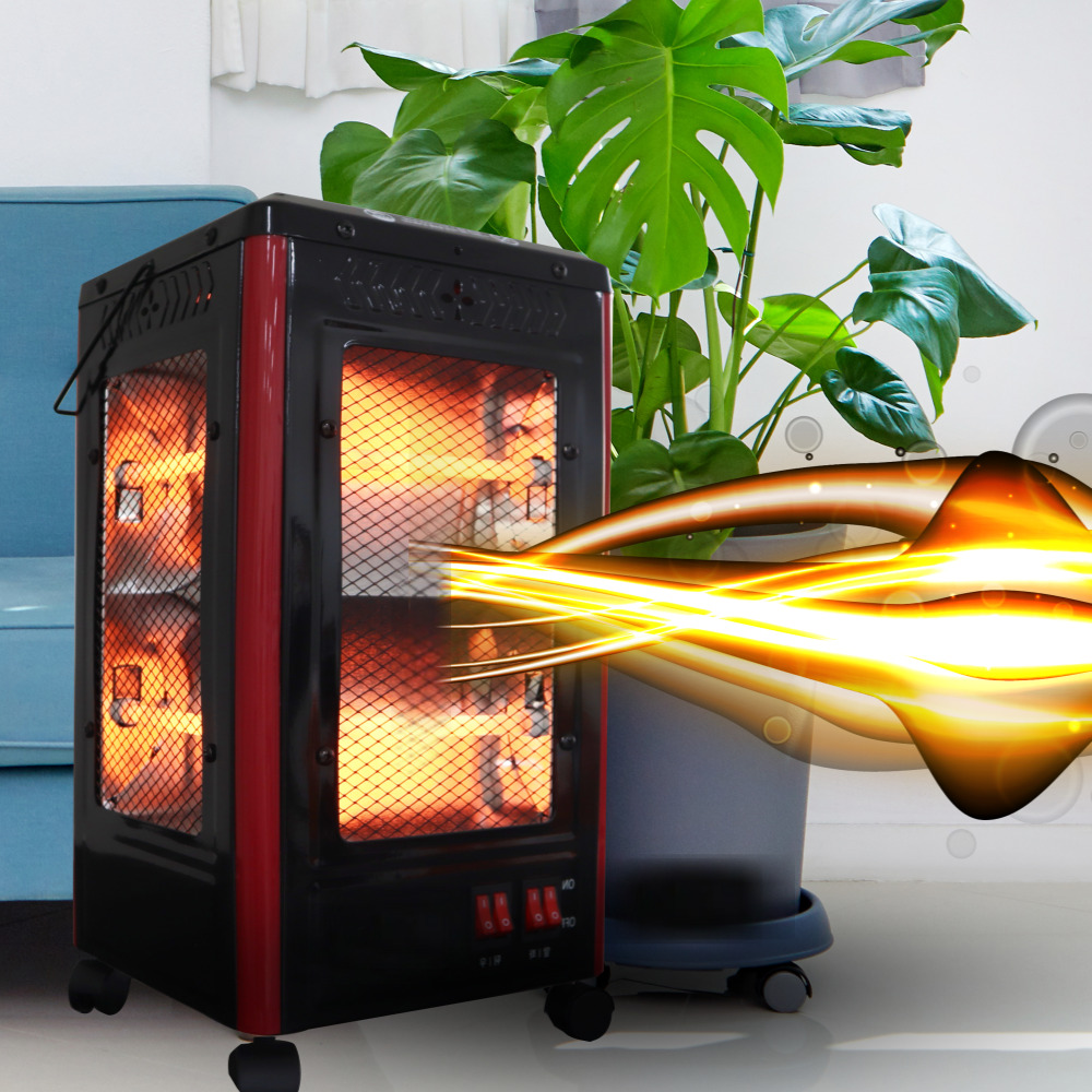 전기스토브 난로 저전력 히터 난방기구 오방난로 전열기