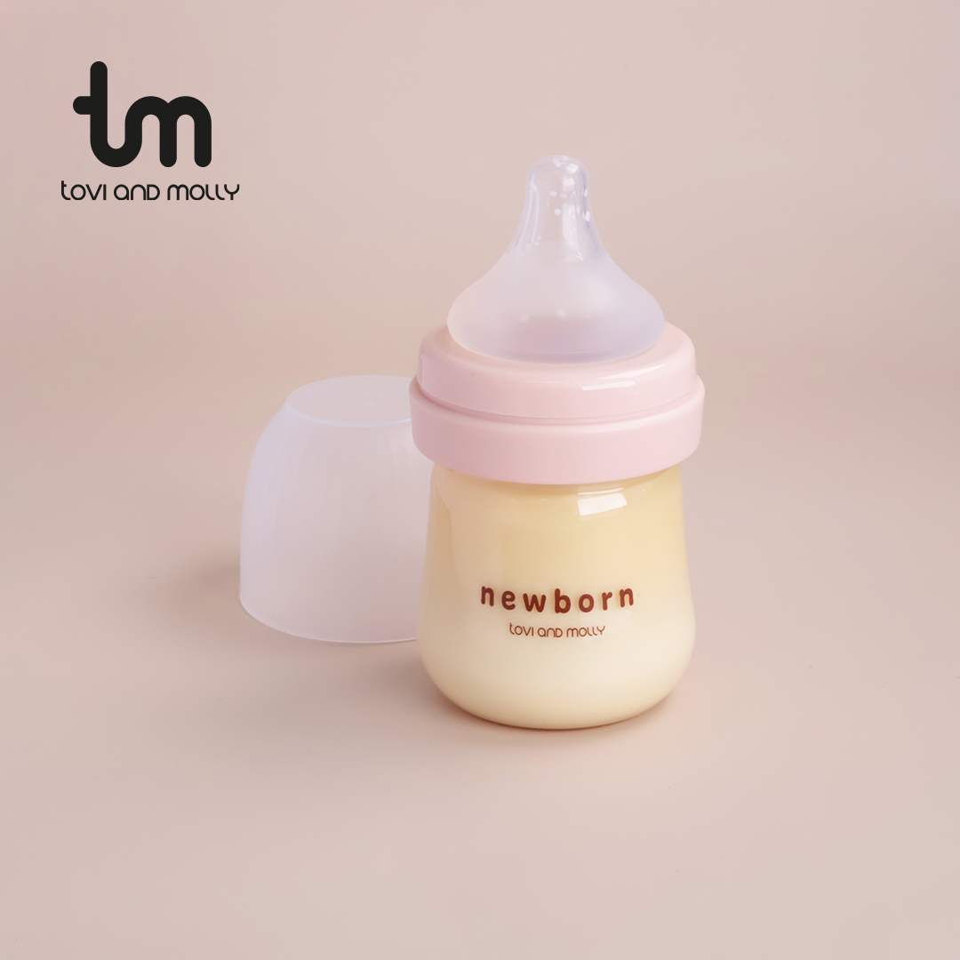 [토비앤몰리] 신생아 젖병 80ml (트리플팩 젖꼭지 0단계 포함) 산후조리원 출산준비물 이미지 7