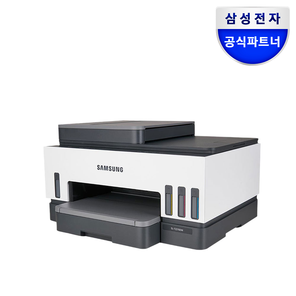 삼성전자 SL-T2270DW 잉크포함 무한 잉크 복합기 무선 가정용 업무용 사무용